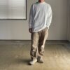 【Unisex】armi | アーミィ　『HARD MAN』Mock Neck Long Tee - WHITE - 画像 (7)