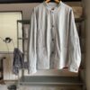 【Men's】*A VONTADE | アボンタージ　Stand Collar Short Coverall - NATURAL / INDIGO - 画像 (9)
