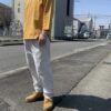 【Unisex】WALLA WALLA SPORT | ワラワラスポーツ　3/4 Baseball Tee - MUSTARD - 画像 (7)
