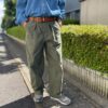 【Men's】D.C.WHITE | ディーシーホワイト　Fatigue Wide Pants - KHAKI [D233858] - 画像 (2)