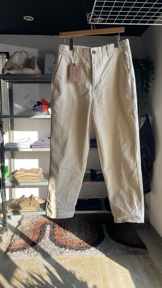 【Men's】BIG MIKE | ビッグマイク Duck Easy Pants - NATURAL