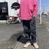 【Unisex】WALLA WALLA SPORT | ワラワラスポーツ　3/4 Baseball Tee - MAGENTA - 画像 (8)