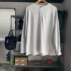 【Men's】BIG MIKE | ビッグマイク　10oz Henry Neck L/S Tee - ASH - 画像 (2)
