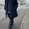 【Men's】BURLAP OUTFITTER | バーラップアウトフィッター　Cold Weather Short Coat - BLACK - 画像 (2)