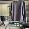 【Unisex】WALLA WALLA SPORT | ワラワラスポーツ　13oz Crew Sweat Shirt  - USED BLACK - 画像 (2)