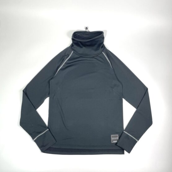 【Unisex】MOUNTAIN MARTIAL ARTS | マウンテンマーシャルアーツ　MMA POLARTEC Power Wool Neck Warm Tee - BLACK BEAUTY [MMA20-08]