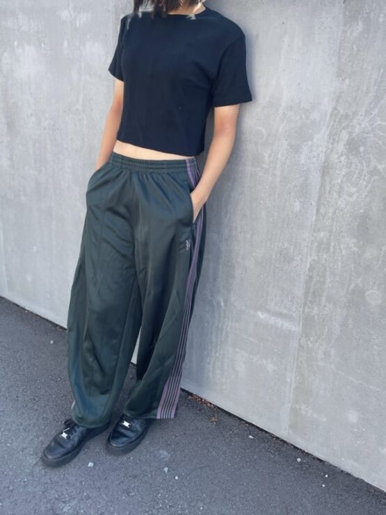 【Ladies】NEEDLES | ニードルズ　H.D. Track Pant [POLY SMOOTH] - GREEN