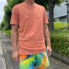【Men's】patagonia | パタゴニア Men's Cap Cool Lightweight Shirt - SIENNA CLAY : LIGHTWEIGHT CLAY X-DYE [45760] - 画像 (3)