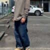 【Men's】BIG MIKE | ビッグマイク　10oz Henry Neck L/S Tee - CHARCOAL - 画像 (8)