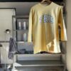【Unisex】free rage | フリーレイジ　Heavyweight Football Tee 『FRU』 - YELLOW - 画像 (2)