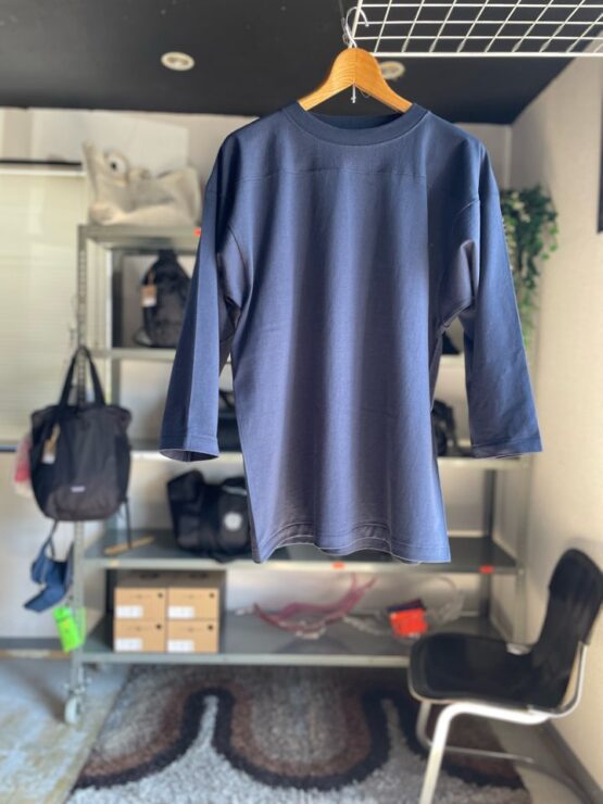 【Men's】THE HOMMAGE EFFORT | ザ・オマージュ　Football Tee - NAVY