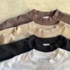【Men's】THE HOMMARGE EFFORT | ザ・オマージュ　Mockneck Dropshoulder Tee - WHITE - 画像 (12)