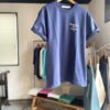 【Unisex】melple | メイプル　melple×SALVAGE PUBLIC Thank you Shortsleeve - NAVY - 画像 (2)