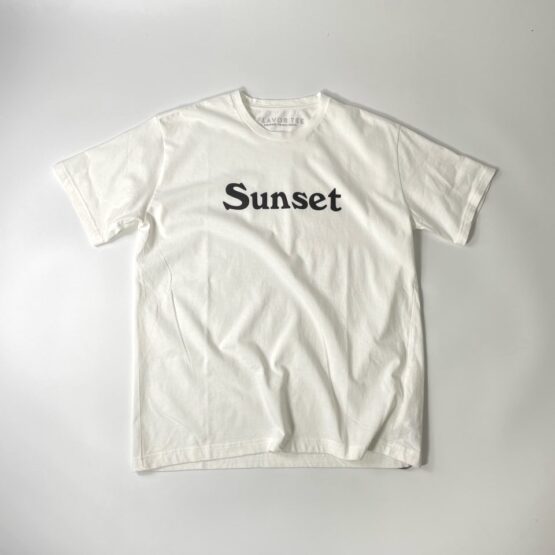 【Ladies】FLAVOR TEE | フレーバーティー　Sunset Tee <Relax> - WHITE JASMINE[23101R05WJM]