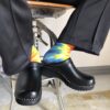 Troentorp | トロエントープ　Swedish Clog / Plain Toe - BLACK - 画像 (2)