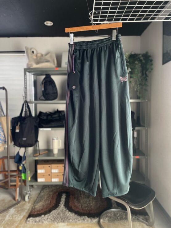【Men's】NEEDLES | ニードルズ　H.D. Track Pant [POLY SMOOTH] - GREEN