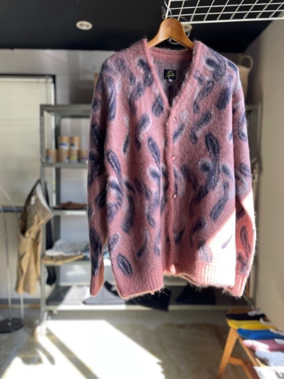 【Unisex】NEEDLES | ニードルズ　Mohair Cardigan - PAISLAY [NS278]