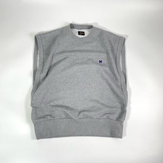NEEDLES | ニードルズ　Sleeveless Sweat [C/Pe Jersey] - H.GREY [MR302]