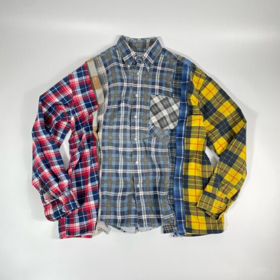 Rebuild by Needles | リビルドバイニードルズ　Flannel Shirt - 7Cut Wide Sht / Ⅱ