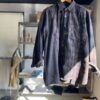 【Unisex】Rebuild by Needles | リビルドバイニードルズ　Flannel Shirt  7Cut Wide Sht / Over Dye - BROWN Ⅰ - 画像 (7)