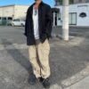 【Men's】BURLAP OUTFITTER | バーラップアウトフィッター　L/S B.B. Shirt Solid - BLACK - 画像 (2)
