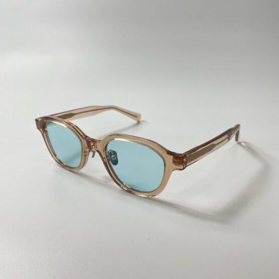 【Unisex】kearny eyewear | カーニーアイウェア　Flanagan - LIGHT BROWN / Blue Green Lens  [21005]