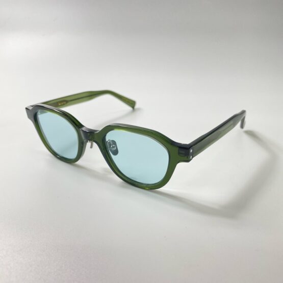 【Unisex】kearny eyewear | カーニーアイウェア　Flanagan - CLEAR GREEN / Blue Green Lens  [21005]
