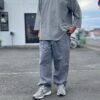 【Unisex】WALLA WALLA SPORT | ワラワラスポーツ　3/4 Baseball Tee - GREY - 画像 (3)
