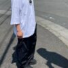 【Men's】Less by SHELTECH | シェルテック　Wide Tee - WHITE - 画像 (3)