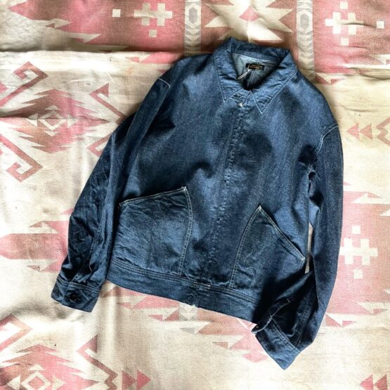 【Men's】*A VONTADE | アボンタージ　Denim Zip Jacket [One Washed] - DK.INDIGO