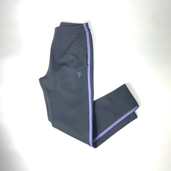South2 West8 | サウスツーウエストエイト　Trainer Pant [Poly Smooth] - BLACK