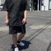 【Men's】*A VONTADE | アボンタージ　Tropical Wool Check Shirts S/S - DK.BROWN CHEACK [VTD-0369-SH] - 画像 (6)