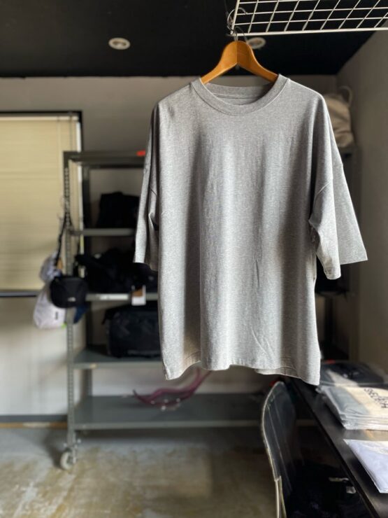 【Men's】Less by SHELTECH | シェルテック　Wide Tee - H.GRAY