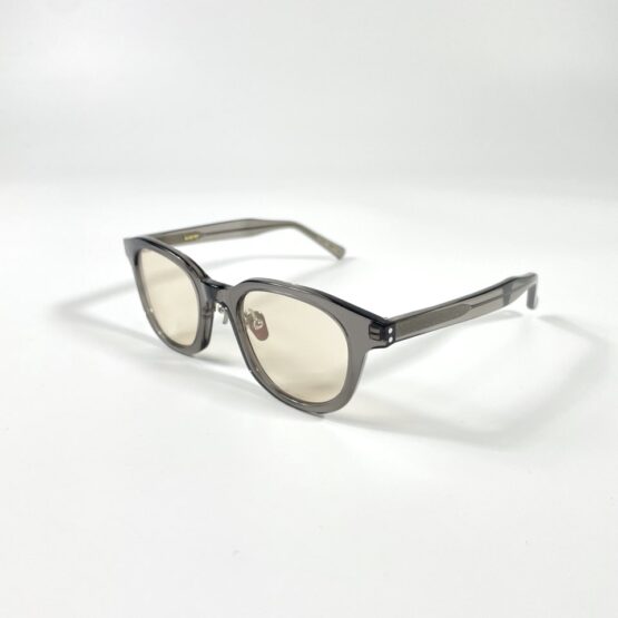 【Unisex】kearny eyewear | カーニーアイウェア　Pepper - CLEAR GREY / Brown Lens