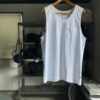 【Men's】Less by SHELTECH | シェルテック　Tank Top - WHITE - 画像 (2)