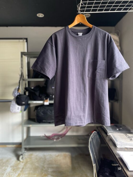 【Men's】*A VONTADE | アボンタージ　7.5oz Pocket T-Shirts S/S - FADE NAVY