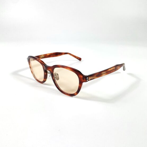 【Unisex】kearny eyewear | カーニーアイウェア　Dave - BROWN SASA / Brown Lens