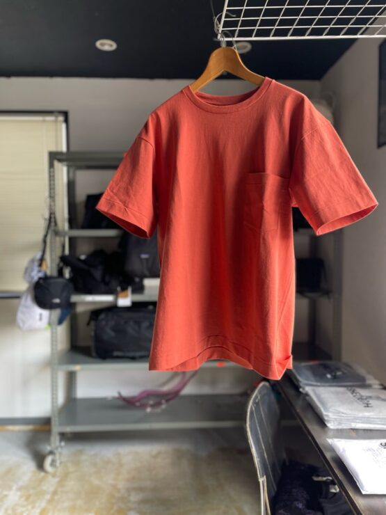 【Men's】*A VONTADE | アボンタージ　7.5oz Pocket T-Shirts S/S - SUNBURN RED