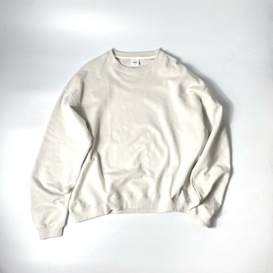 【Unisex】armi | アーミィ　『残布』Zan;p Sweat Pullover - IVORY