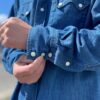 【Men's】*A VONTADE | アボンタージ　Lax Western Shirts - FADE INDIGO [VTD-0370-SH] - 画像 (10)