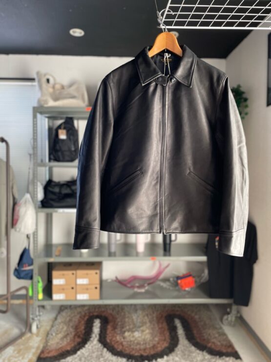 【Men's】*A VONTADE | アボンタージ　Leather Sport Jacket  - BLACK [RD-0113-25AW]