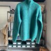 【Unisex】NEEDLES | ニードルズ　Zipped Mohair Cardigan - EMERALD [NS283] - 画像 (9)