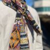 South2 West8 | サウスツーウエストエイト　Stole [Batik Pt.Elephant] - BLACK/GRAY [MR653] - 画像 (2)