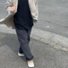 【Men's】BURLAP OUTFITTER | バーラップアウトフィッター　L/S B.B. Shirt Solid - BRINDLE - 画像 (3)