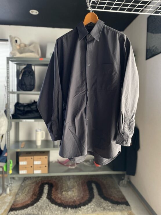 【Men's】BURLAP OUTFITTER | バーラップアウトフィッター　L/S B.B. Shirt Solid - RAVEN
