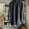 【Men's】BURLAP OUTFITTER | バーラップアウトフィッター　L/S B.B. Shirt Solid - BLACK - 画像 (9)