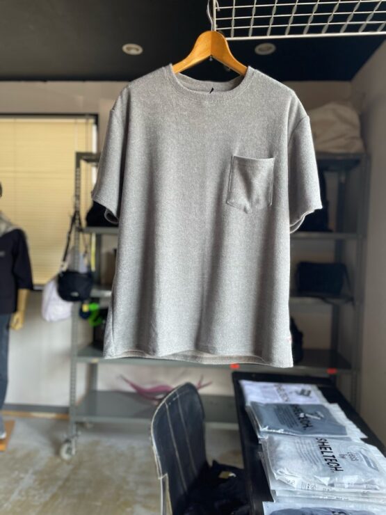 【Men's】melple | メイプル　3.6Pile Tee - GRAY
