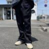 【Men's】NEEDLES | ニードルズ　Boot-Cut Jean 〔Poly Twill〕- BLACK - 画像 (3)