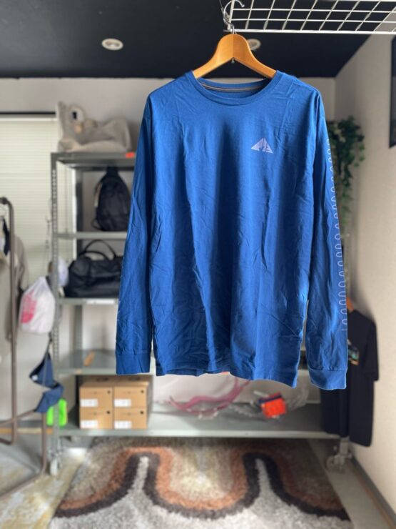 【Men's】patagonia | パタゴニア　M's L/S Driftways Organic T-Shirt - CLEMENT BLUE
