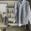 【Men's】BURLAP OUTFITTER | バーラップアウトフィッター　General B.D.Shirt Printed- WHITE BLUE STRIPE - 画像 (2)